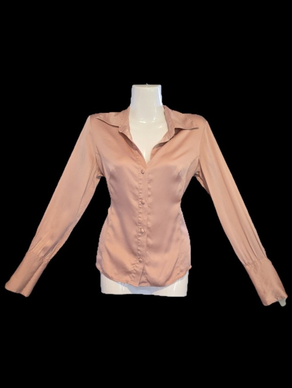 Banana Republic 100% Washable Silk Button-Up Blouse | Size Small